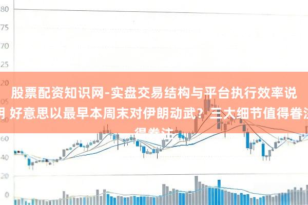 股票配资知识网-实盘交易结构与平台执行效率说明 好意思以最早本周末对伊朗动武？三大细节值得眷注