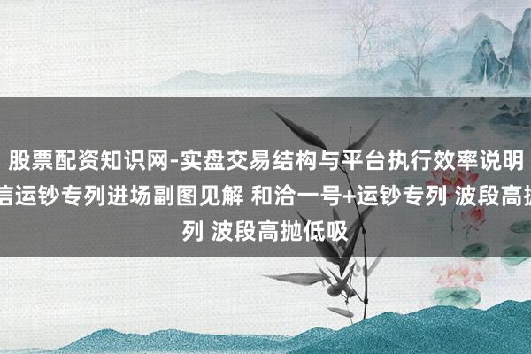 股票配资知识网-实盘交易结构与平台执行效率说明 剖释信运钞专列进场副图见解 和洽一号+运钞专列 波段高抛低吸