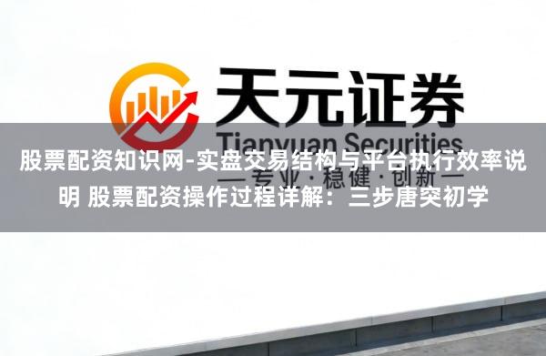 股票配资知识网-实盘交易结构与平台执行效率说明 股票配资操作过程详解：三步唐突初学